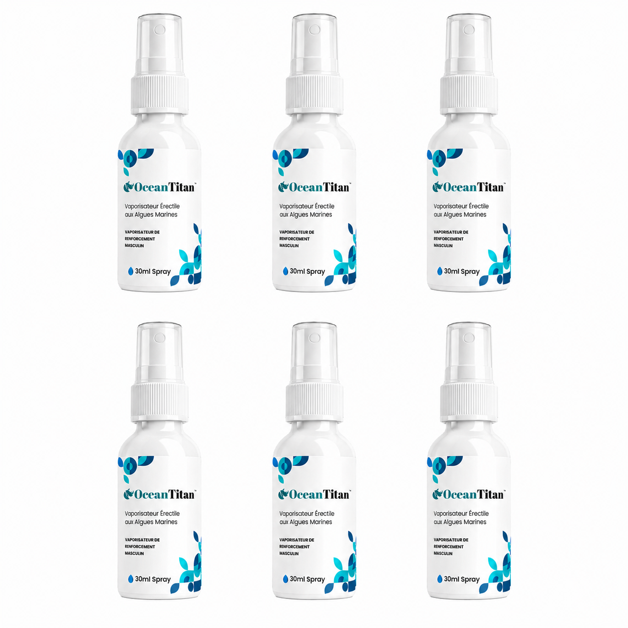 OceanTitan™ Vaporisateur Érectile aux Algues Marines | Érections dures comme du roc en 43 secondes!