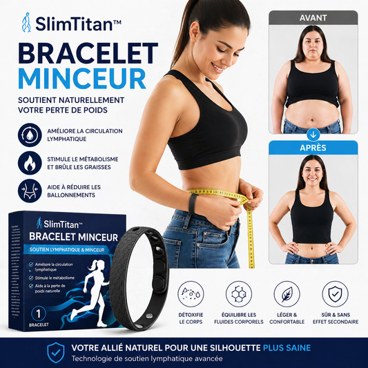 SlimTitan™ Bracelet Minceur | Perdez jusqu’à 10 kg en seulement 3 semaines !