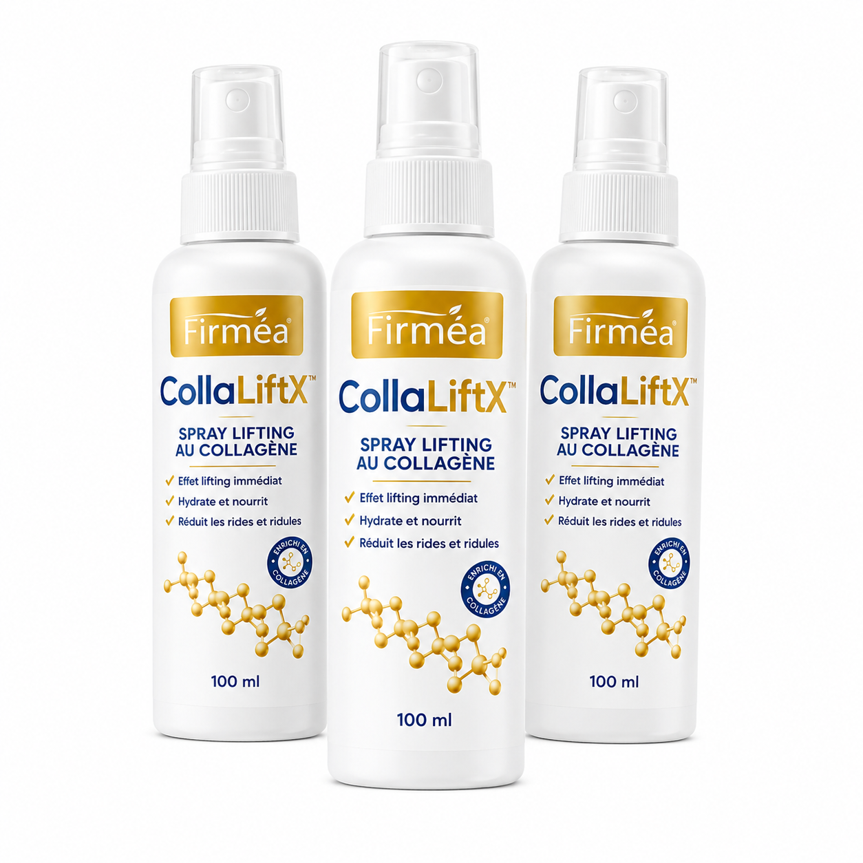 CollaLiftX™ Spray Lifting au Collagène | Retendez une peau relâchée en 24 heures chrono !