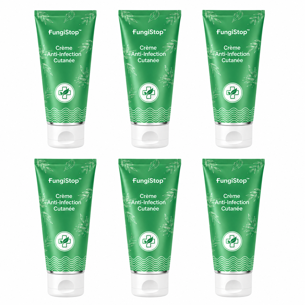 FungiStop™ Crème Anti-Infection Cutanée | Stoppez les brûlures instantanément et retrouvez une peau saine en 3 jours !