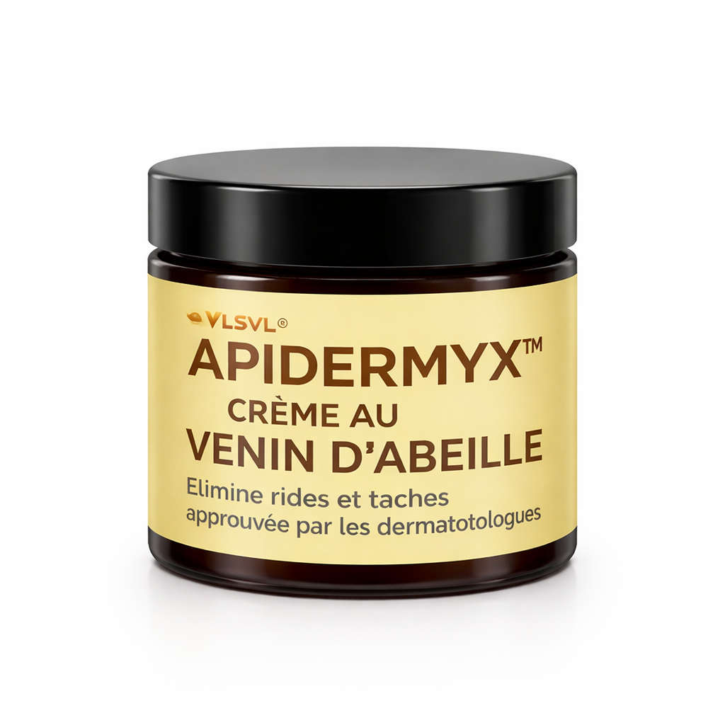 Apidermyx™ Crème au Venin d’Abeille | Élimine rides et taches en 3 minutes – approuvé par les dermatologues !