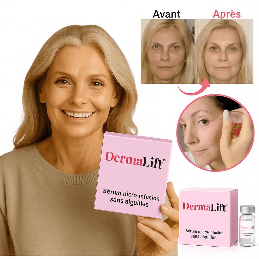 DermaLift™ Sérum Micro-Infusion Sans Aiguilles | Efface rides et relâchement en 7 minutes!