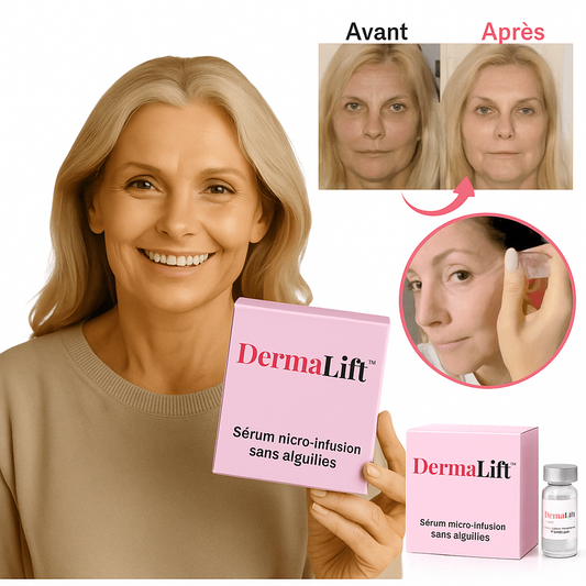 DermaLift™ Sérum Micro-Infusion Sans Aiguilles | Efface rides et relâchement en 7 minutes!