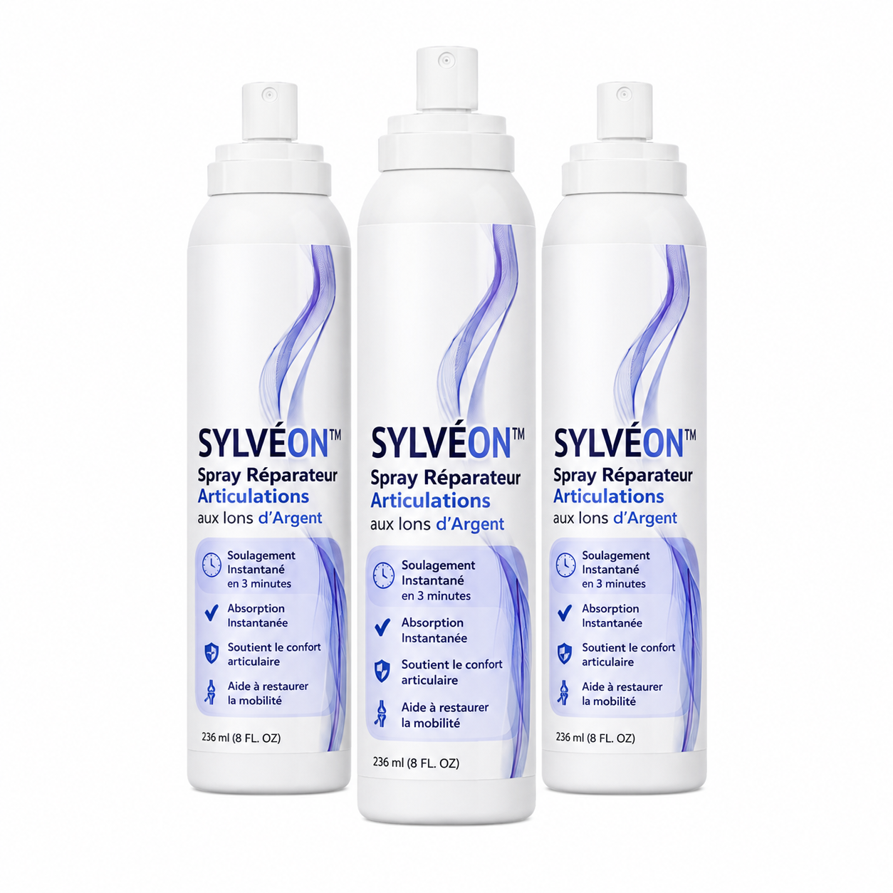 Sylvéon™ Spray Réparateur Articulations aux Ions d’Argent | Réparez les articulations et stoppez la douleur en 3 minutes !