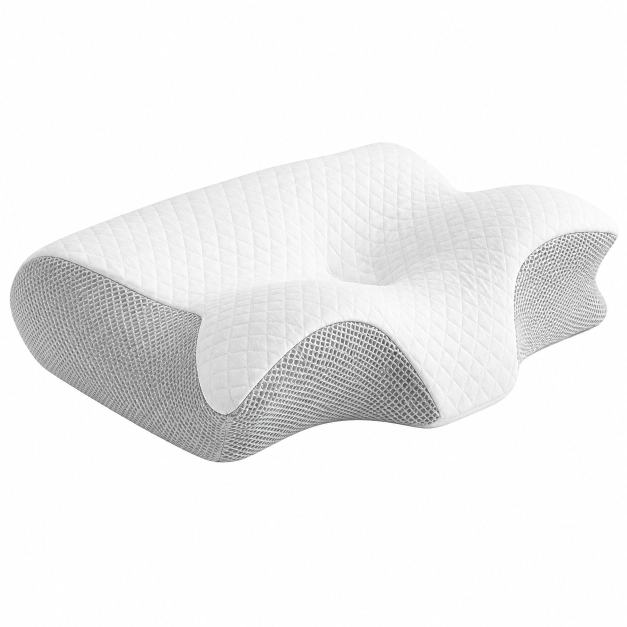 Nevora™ Oreiller Cervical Orthopédique Révolutionnaire | Éliminez ronflements et douleurs cervicales dès la première nuit !