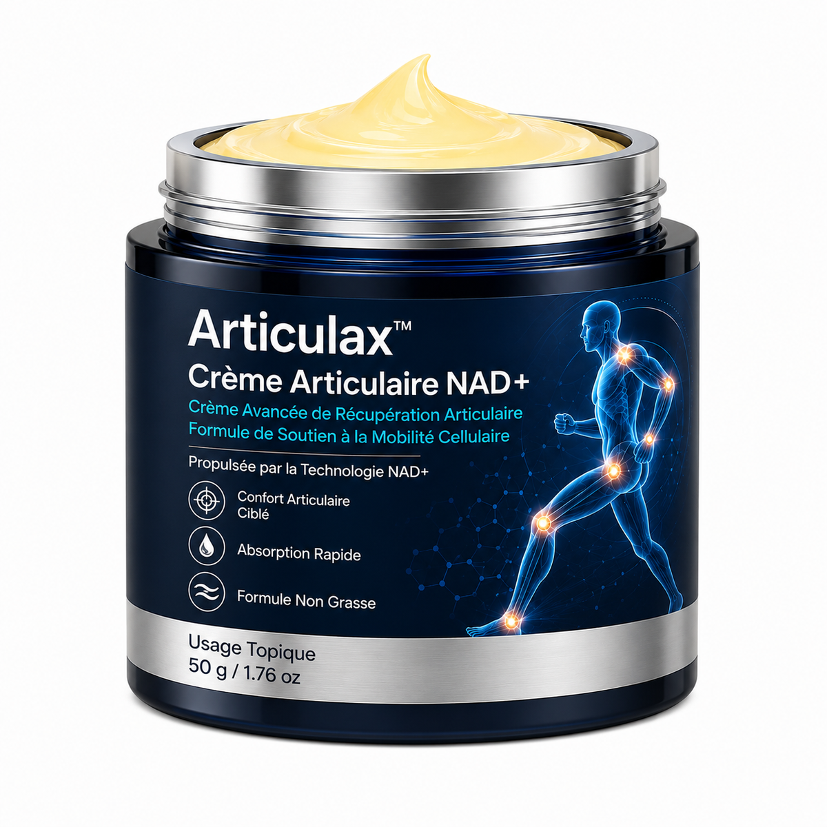 Articulax™ Crème Articulaire NAD+ | Soulage les articulations en 10 minutes!