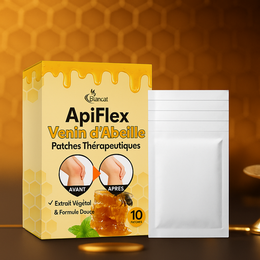 ApiFlex™ Patches Thérapeutiques au Venin d’Abeille | Élimine la Douleur Articulaire en 10 Minutes!