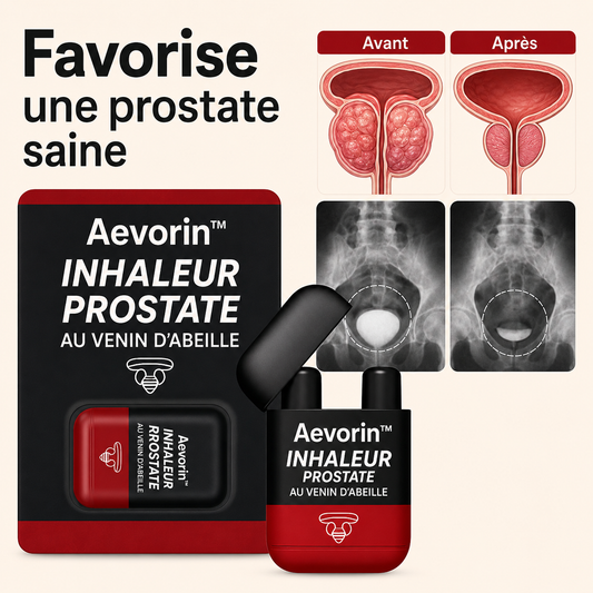 Aevorin™ Inhaleur Prostate au Venin d’Abeille | Retrouvez une érection ferme et immédiate en 3 minutes !