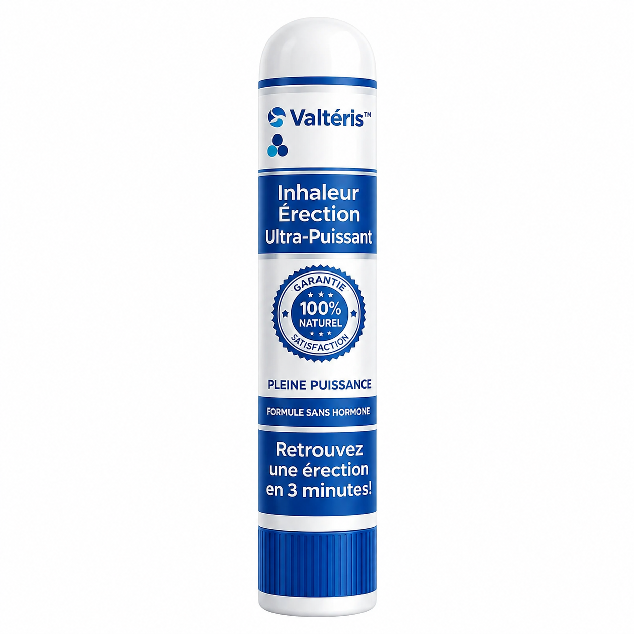 Valtéris™ Inhaleur Érection Ultra-Puissant | Retrouvez une érection dure comme la pierre en 3 minutes !