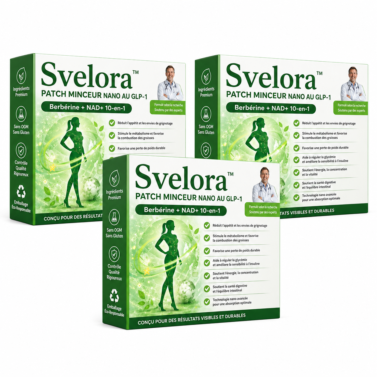 Svelora™ Patch Minceur Nano au GLP-1 | Perdez jusqu’à 7 kg en 7 jours sans régime ni effort !