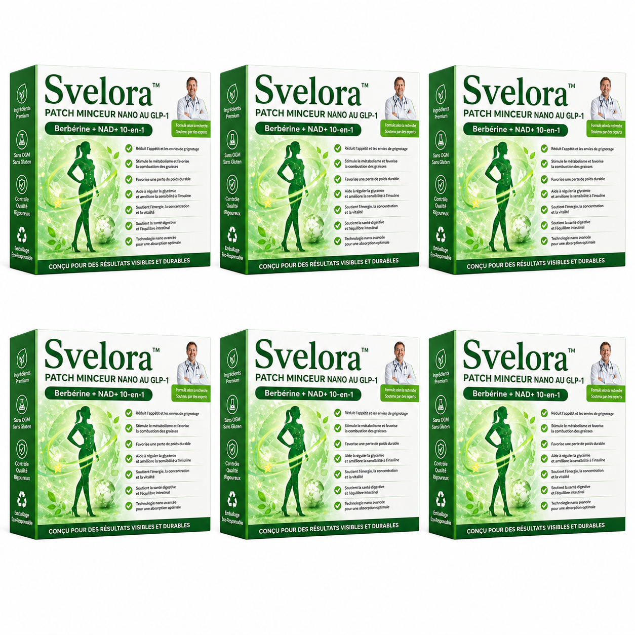 Svelora™ Patch Minceur Nano au GLP-1 | Perdez jusqu’à 7 kg en 7 jours sans régime ni effort !