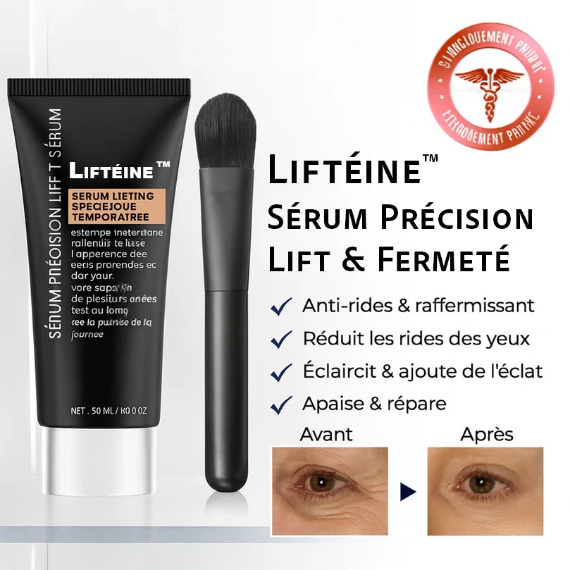 Liftéine™ Sérum Précision Lift & Fermeté | Efface vos rides et retend la peau en 7 minutes !