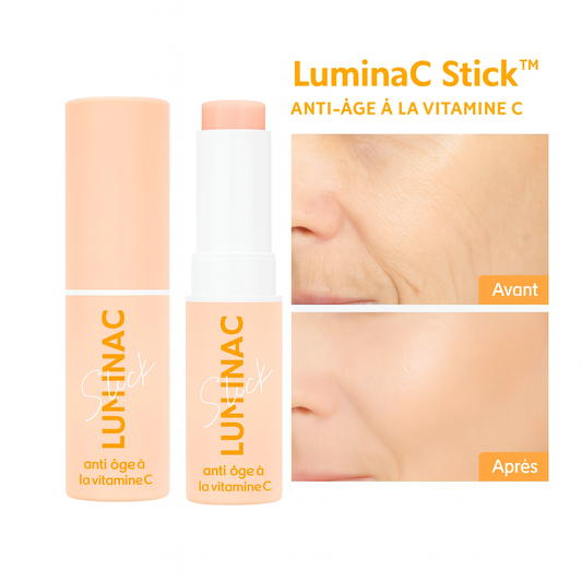 LuminaC Stick™ Anti-Âge à la Vitamine C | Lisse rides et illumine le teint en 5 minutes!