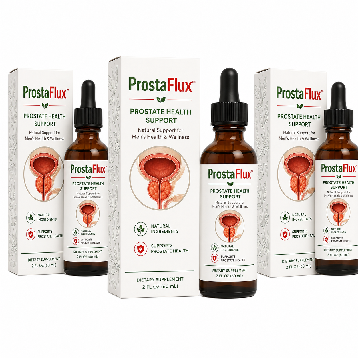 ProstaFlux™ Gouttes Prostate à Absorption Rapide | Retrouvez un jet puissant et dormez enfin sans courir aux toilettes !
