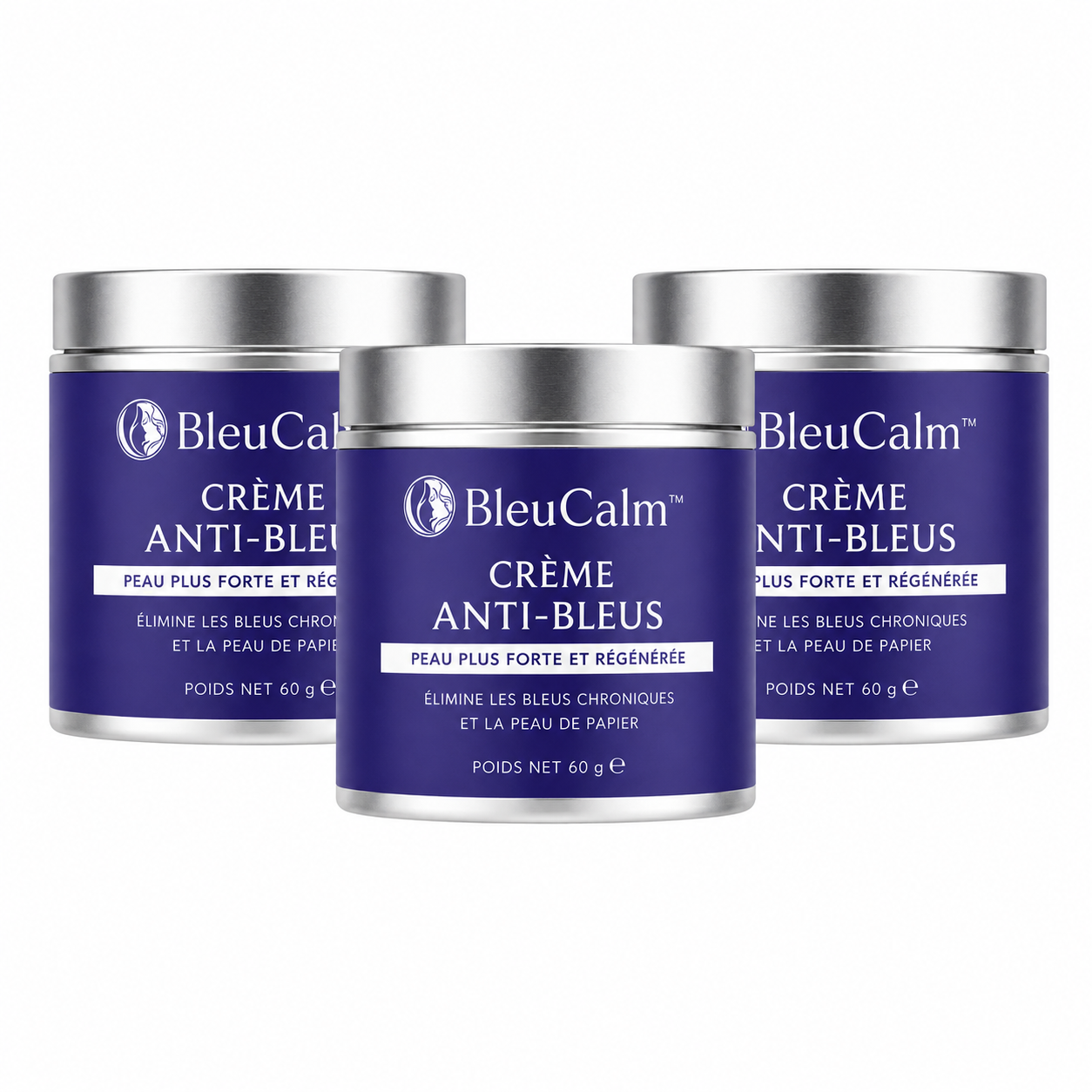 BleuCalm™ Crème Anti-Bleus | Éliminez 97 % des bleus persistants et de la peau parcheminée en 36 heures !