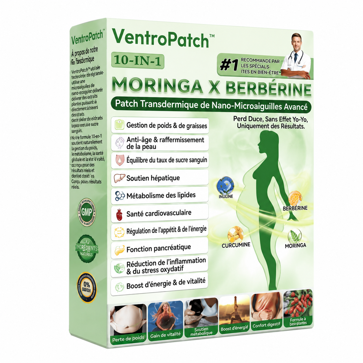 VentroPatch™ Patch Minceur Brûle-Graisse | Affinez votre ventre en 7 jours, sans régime strict ni sport intensif !