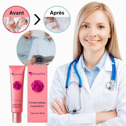 SensuViva™ Crème Intime Réparatrice | Restaure 95 % de votre plaisir sexuel en 24h seulement!
