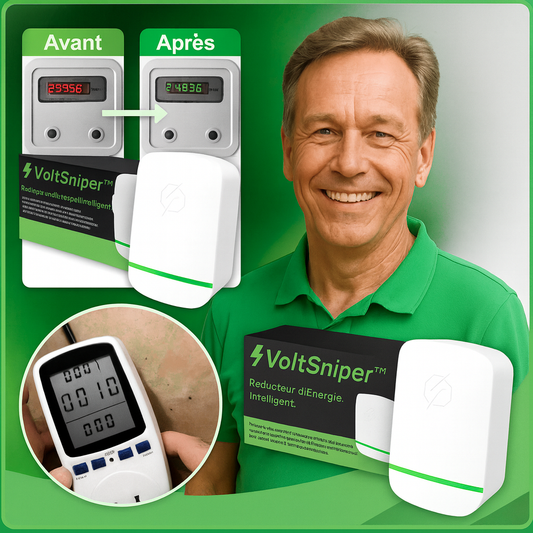 VoltSniper™ Réducteur d’Énergie Intelligent | Divise votre facture en 2 dès la première utilisation!