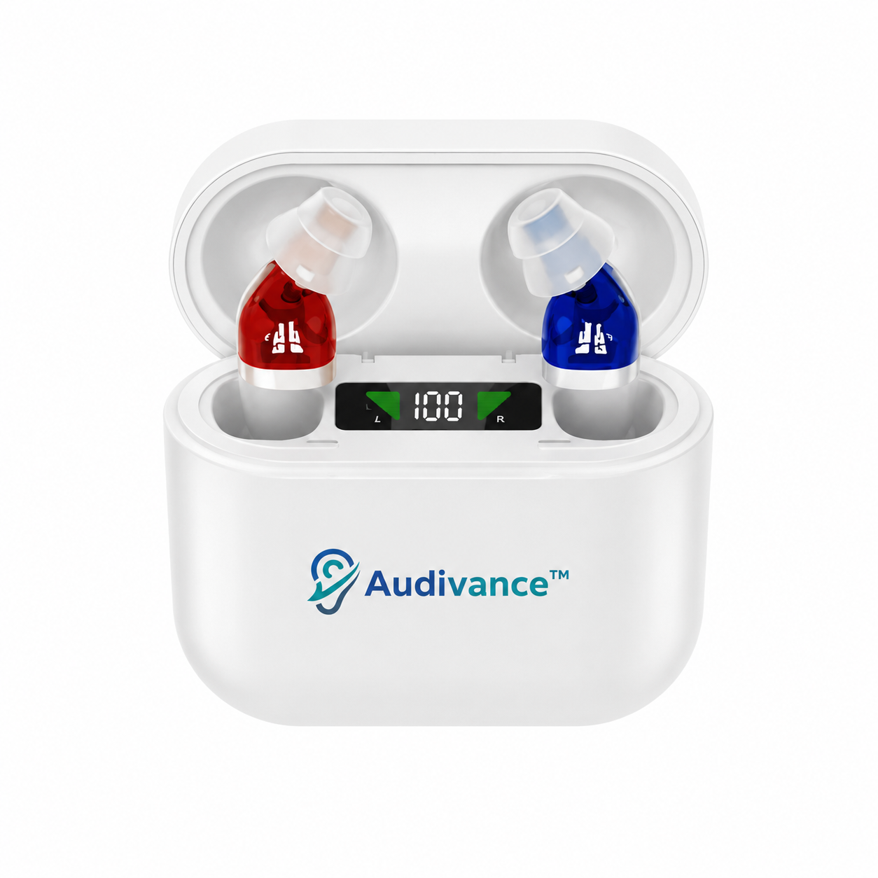 Audivance™ Appareil Auditif Invisible à Technologie TriCore | Entendez parfaitement en 3 secondes, sans aucun sifflement !