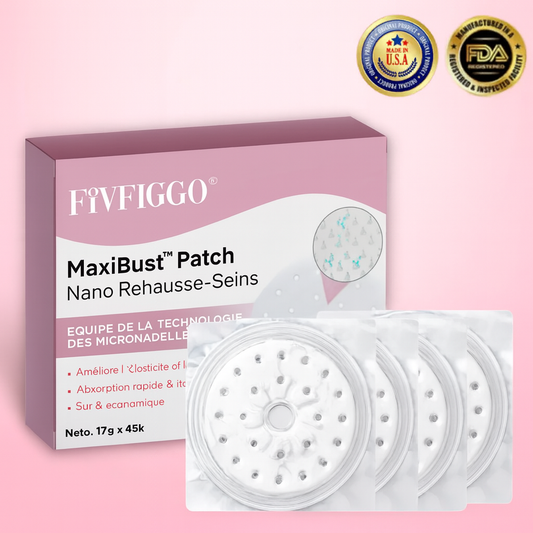 MaxiBust™ Patch Nano Rehausse-Seins | Gagnez jusqu’à 2 bonnets sans chirurgie ni douleur!