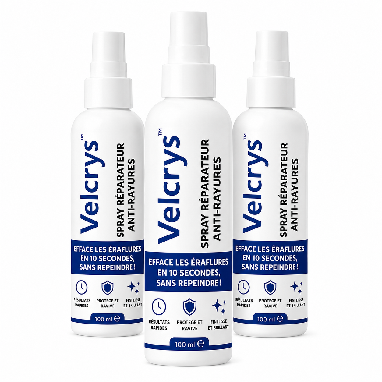 Velcrys™ Spray Réparateur Anti-Rayures | Efface les éraflures en 10 secondes, sans repeindre !