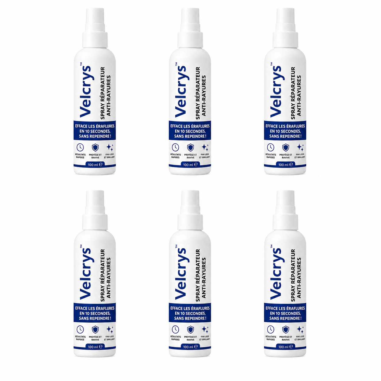 Velcrys™ Spray Réparateur Anti-Rayures | Efface les éraflures en 10 secondes, sans repeindre !