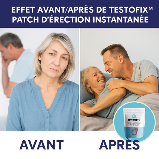 Testofix™ Patch d’Érection Instantanée | Retrouvez une érection en 5 minutes, sans pilules ni douleurs!