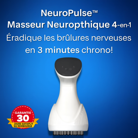 NeuroPulse™ Masseur Neuropathique 4-en-1 | Éradique les brûlures nerveuses en 3 minutes chrono!