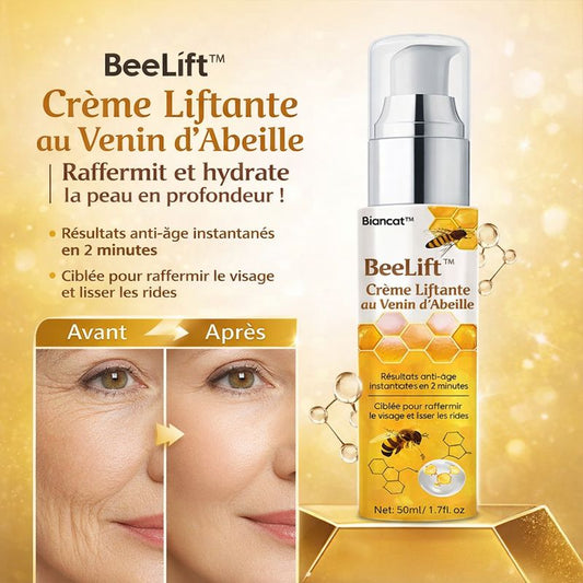 BeeLift™ Crème Liftante au Venin d’Abeille | Raffermit et hydrate la peau en profondeur !
