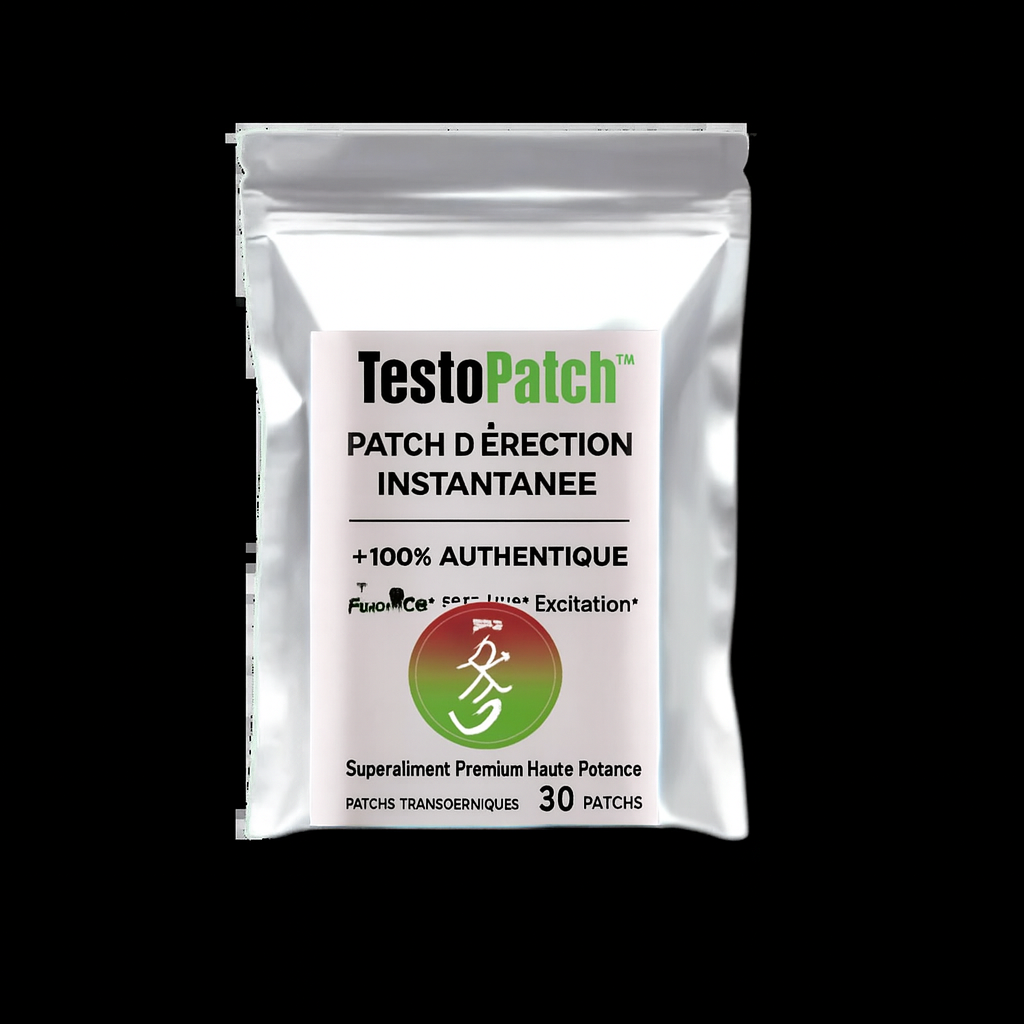 TestoPatch™ Patch d’Érection Instantanée | Érection ferme en 5 minutes – sans pilule, sans attente!