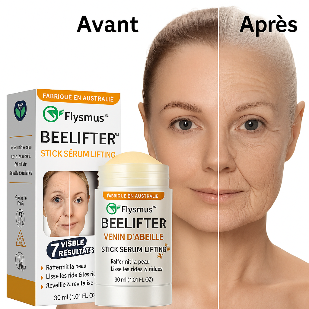 Beelifter™ Stick Sérum Lifting au Venin d'Abeille | Rides lissées, effet immédiat en 5 minutes!