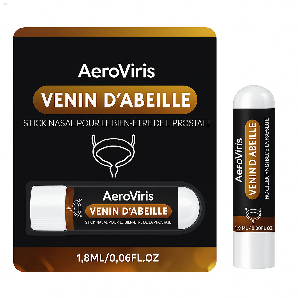 AeroViris™ Stick Nasal au Venin d'Abeille | Retrouvez une érection en 1 minute!