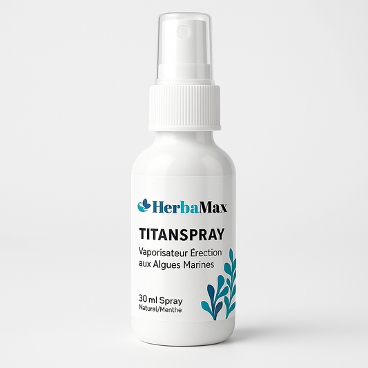 TITANSPRAY™ Vaporisateur Érection aux Algues Marines | Obtenez une érection de fer en 43 secondes!