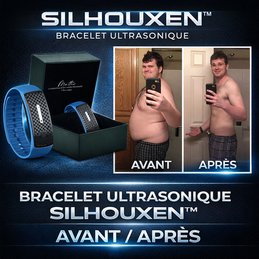 Silhouxen™ Bracelet Ultrasonique | Éliminez la graisse visible et redessinez votre silhouette dès les premières minutes !