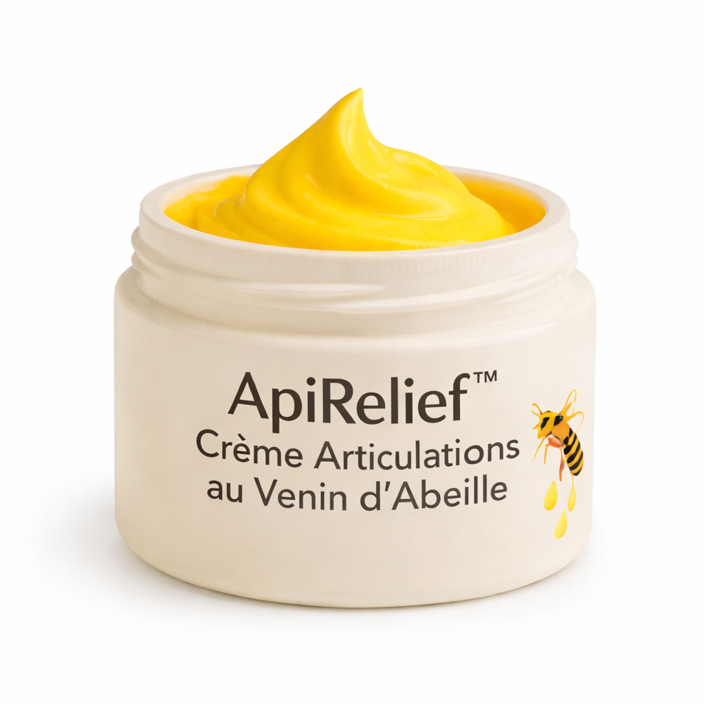 ApiRelief™ Crème Articulations au Venin d’Abeille | Soulagez vos douleurs en 28 secondes !