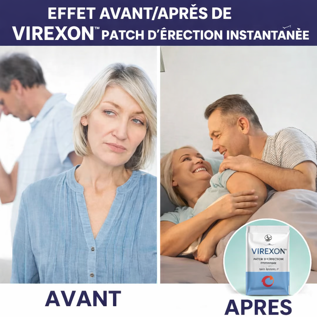 Virexon™ Patch d’Érection Instantanée | Retrouvez une érection puissante en 5 minutes !