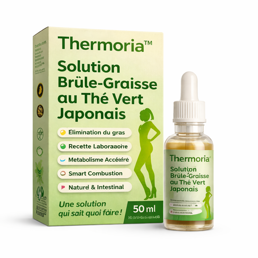 Thermoria™ Solution Brûle-Graisse au Thé Vert Japonais | Éliminez 5 kg de graisse abdominale en 7 jours !