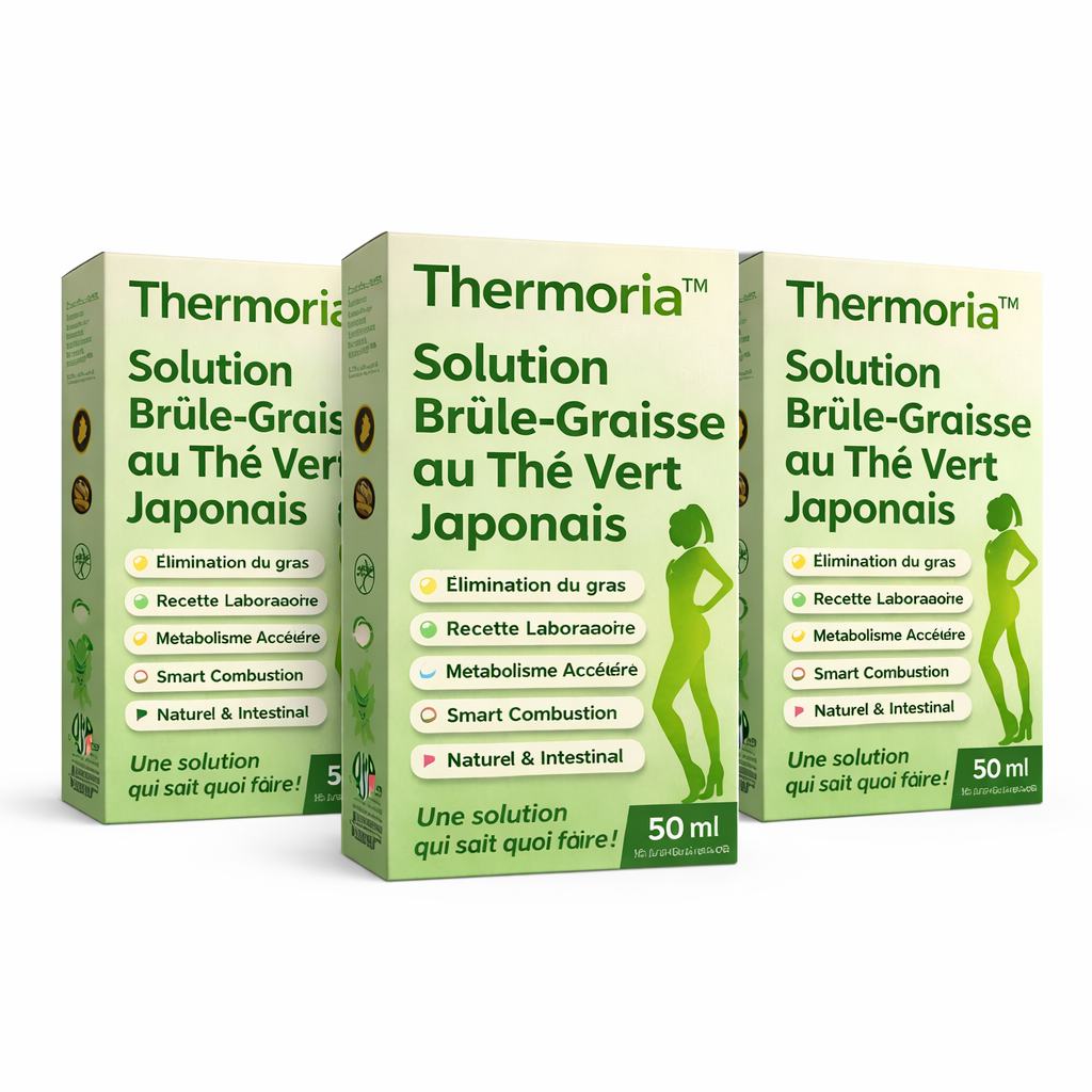 Thermoria™ Solution Brûle-Graisse au Thé Vert Japonais | Éliminez 5 kg de graisse abdominale en 7 jours !