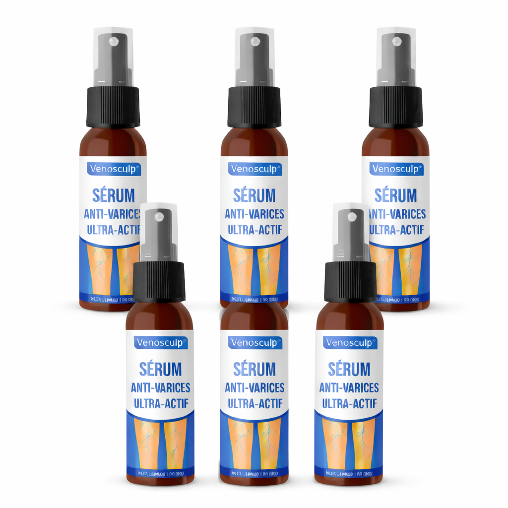 Venosculp™ Sérum Anti-Varices Ultra-Actif | Efface visiblement vos varices en 4 jours !