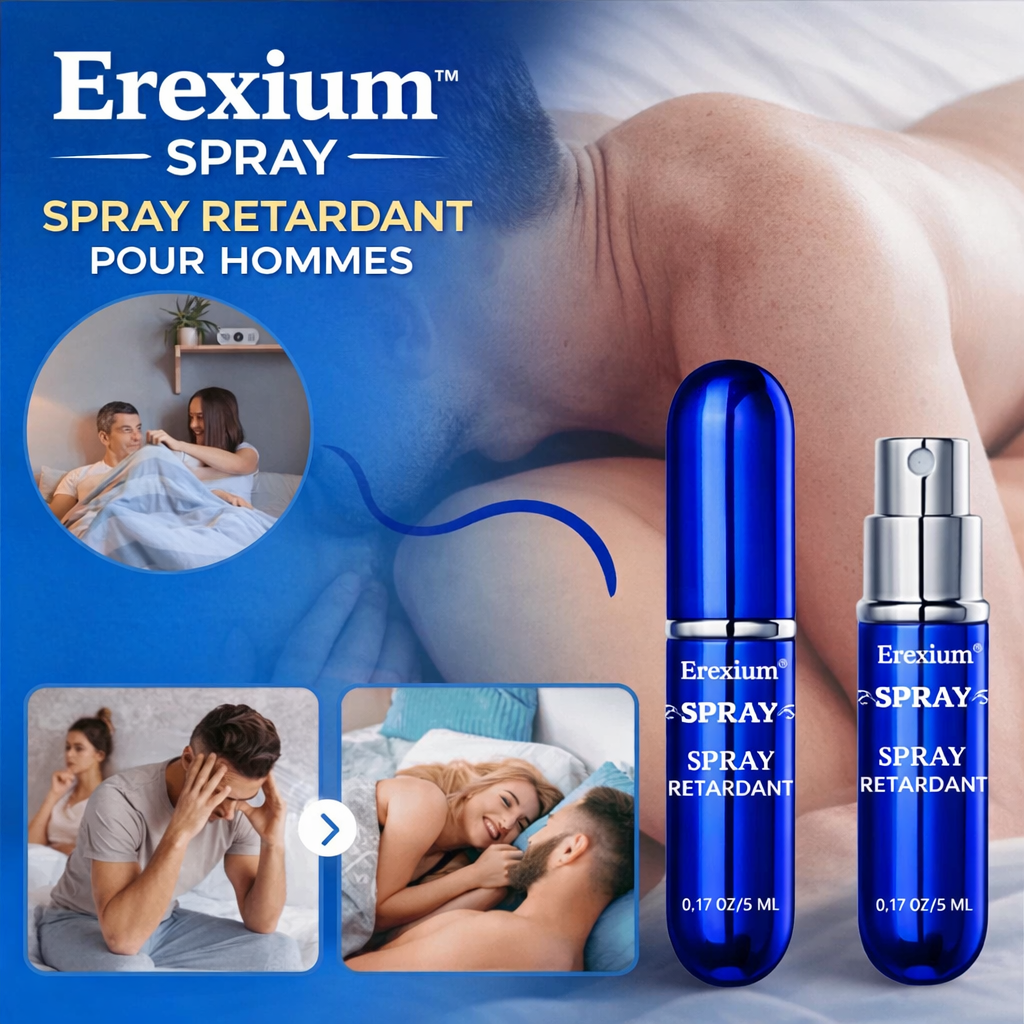 Erexium™ Spray Érectile Haute Performance | Retrouvez une érection ferme et immédiate en 3 minutes !