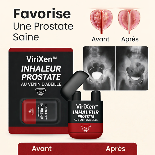ViriXen™ Inhaleur Prostate au Venin d’Abeille | Retrouvez une érection ferme et immédiate en 3 minutes !