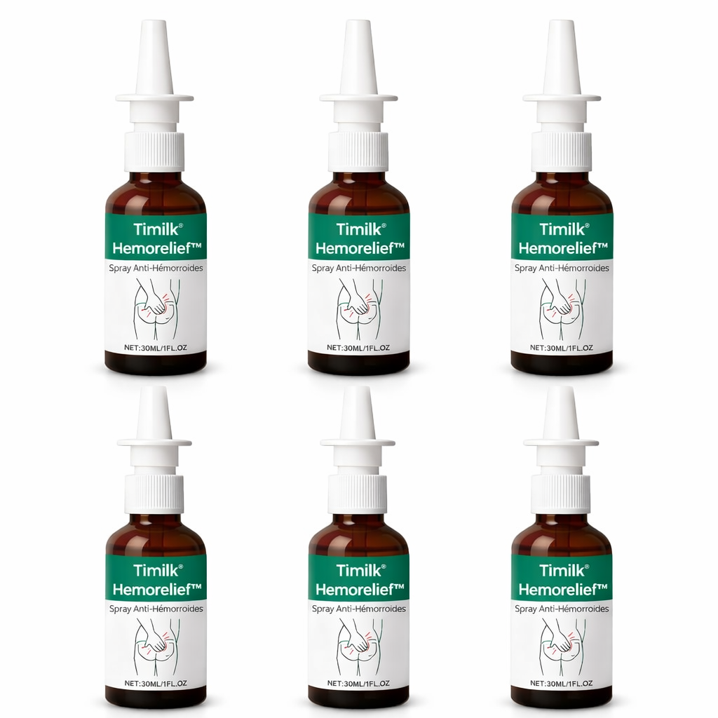 Hemorelief™ Spray Anti-Hémorroïdes | Stoppez douleur et brûlures en 60 secondes !