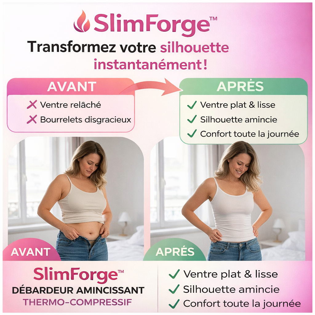 SlimForge™ Débardeur Amincissant Thermo-Compressif | Affinez votre silhouette en 30 secondes dès que vous l’enfilez !