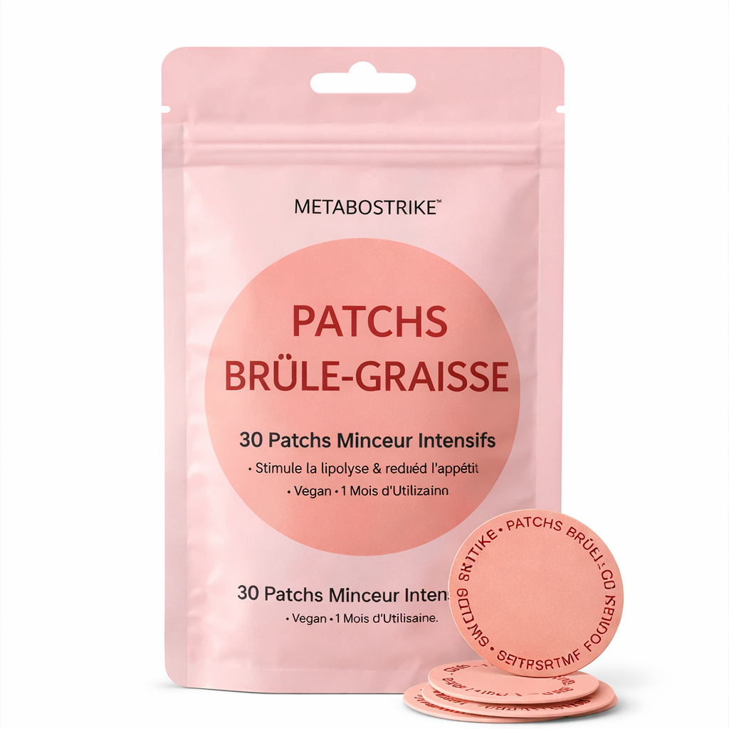MetaboStrike™ Patch Brûle-Graisse Intensif | Perdez jusqu’à 4,7 kg en 5 jours sans régime !