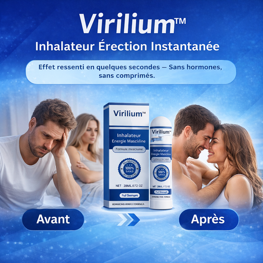 Virilium™ Inhalateur Érection Instantanée | Retrouvez une érection puissante en 5 minutes – sans pilule !
