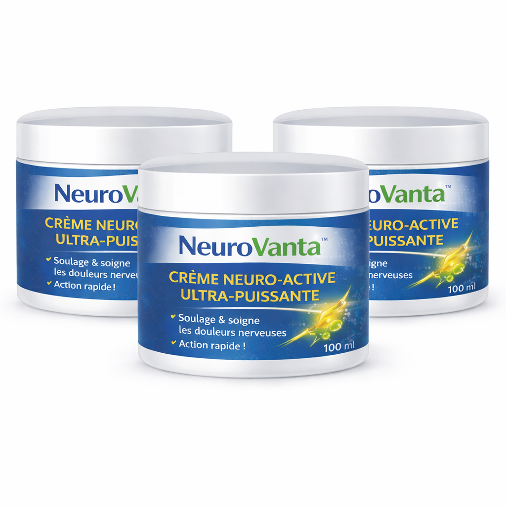 NeuroVanta™ Crème Neuro-Active Ultra-Puissante | Stoppez engourdissements et picotements en 5 jours seulement !