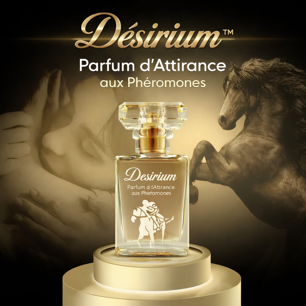 Désirium™ Parfum d’Attirance aux Phéromones | Déclenchez un désir immédiat en 10 secondes !
