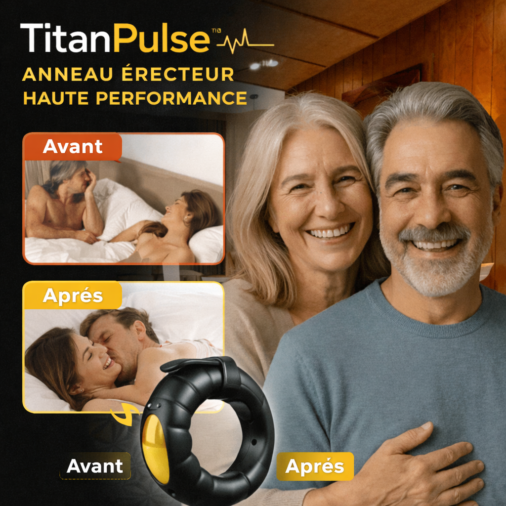 TitanPulse™ Anneau Érecteur Haute Performance | Retrouvez une Érection Plus Dure et Plus Puissante en 10 Minutes !