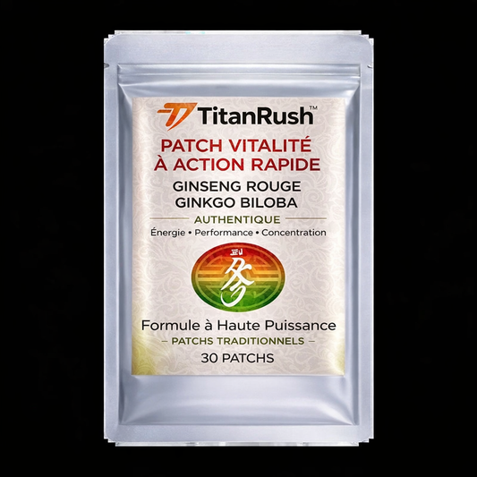 TitanRush™ Patch Vitalité Érectile à Action Express | Retrouvez une érection en béton armé en 3 minutes chrono !