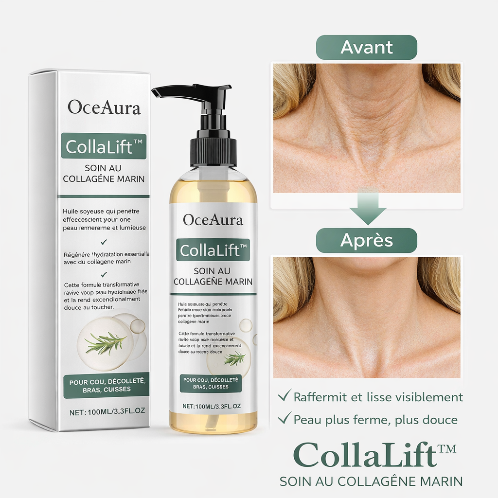 CollaLift™ Soin au Collagène Marin | Retendez une peau relâchée en 24 heures chrono !